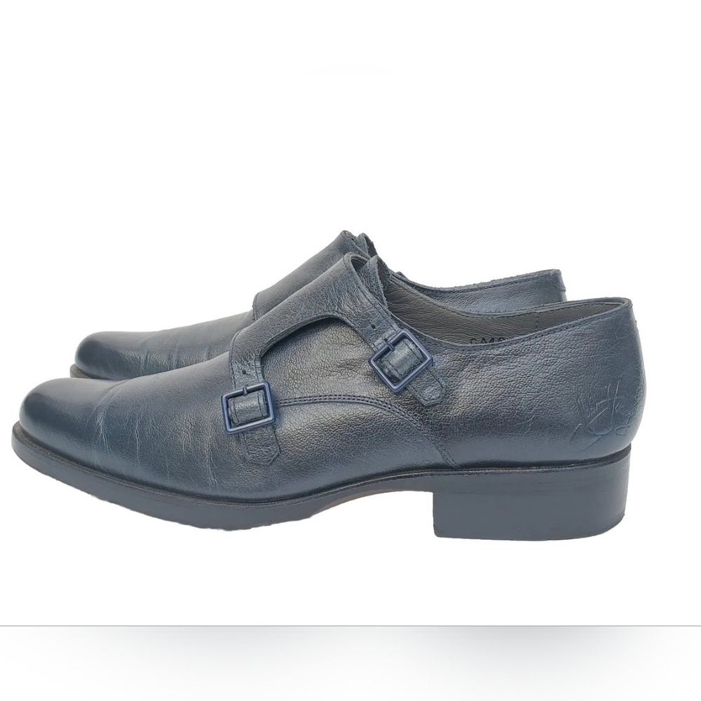 Blue Twin Turbine Monk Shoe